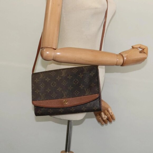 LOUIS VUITTON Monogram Bordeaux 24 Shoulder Bag M51798 LV Auth 135620 - Picture 1 of 16